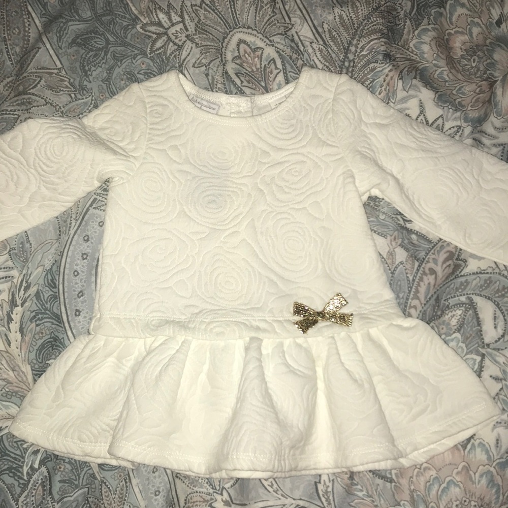 Baby Girls white top.